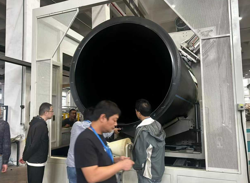 اعلی قطر HDPE پائپ اور کولنگ کے مسائل