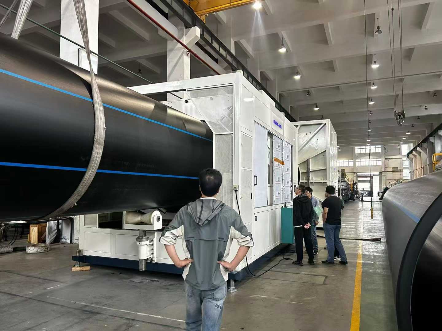 2000 ملی میٹر سے اوپر کے بڑے قطر کے ساتھ پی ای پائپوں کے اسٹارٹ اپ آلات اور پروڈکشن ٹیکنالوجی کے لیے اہم نکات